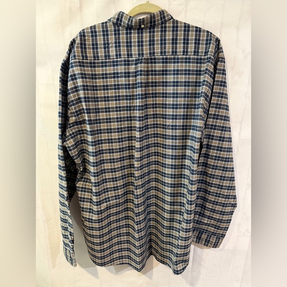 Barbour Plaid Long Sleeve Shirt 3 XL - Picture 2 of 8